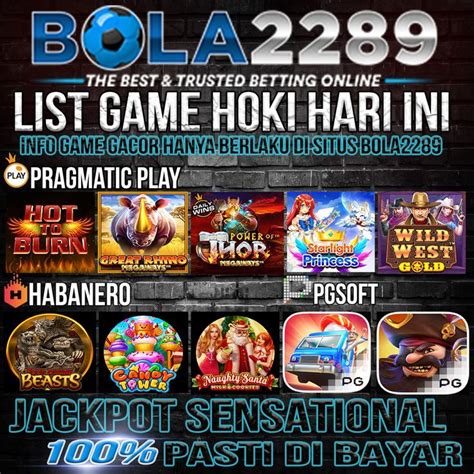 Raup Keuntungan Besar dengan Slot Bola2289 - Mesin Slot Terbaik di Indonesia